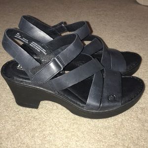 Born Cabera Wedge Sandals
